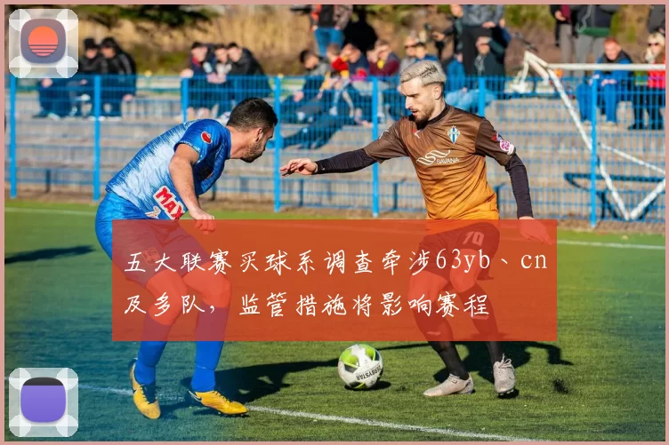 五大联赛买球系调查牵涉63yb丶cn及多队，监管措施将影响赛程